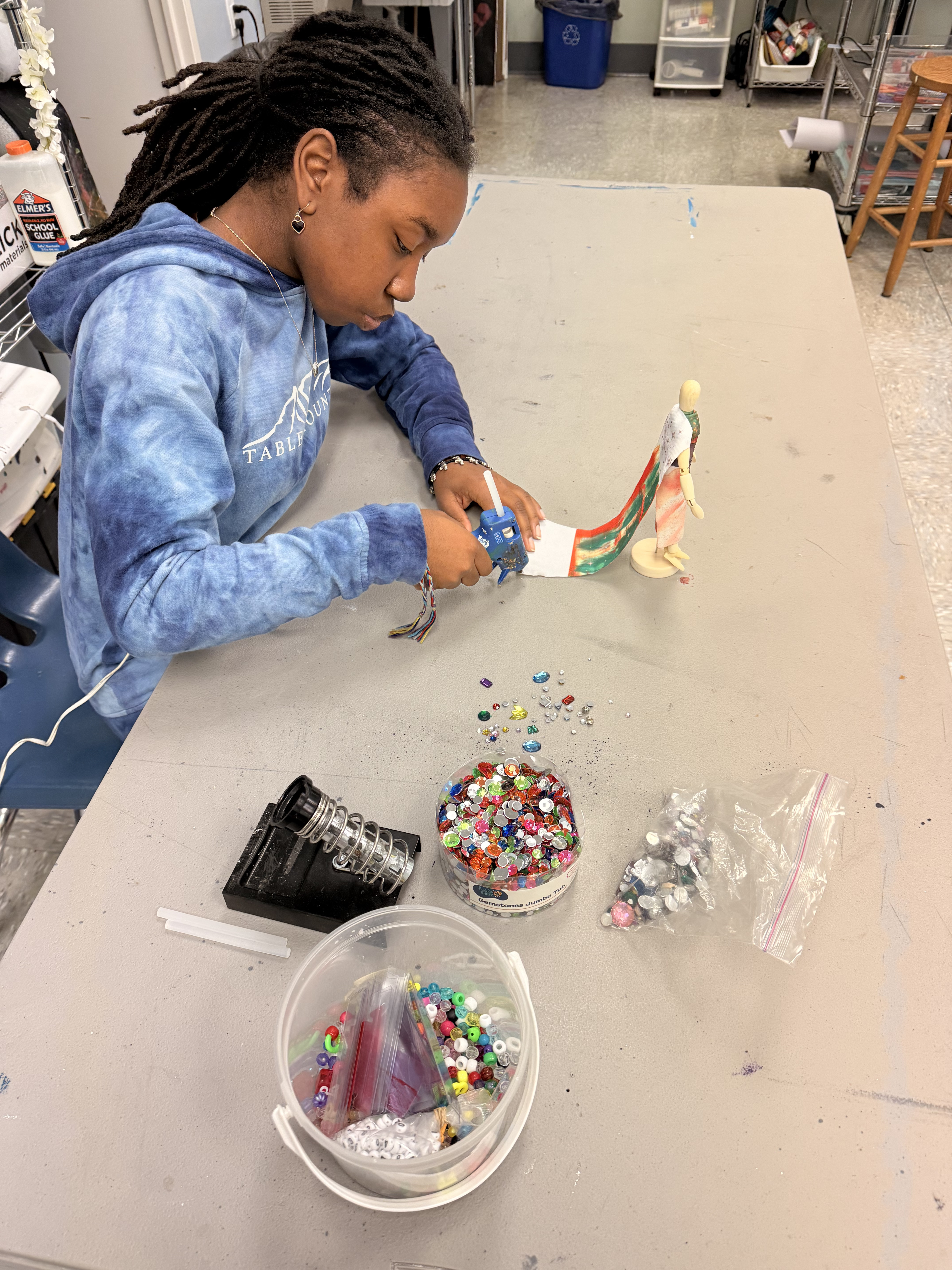 Art class at Trinity Prep