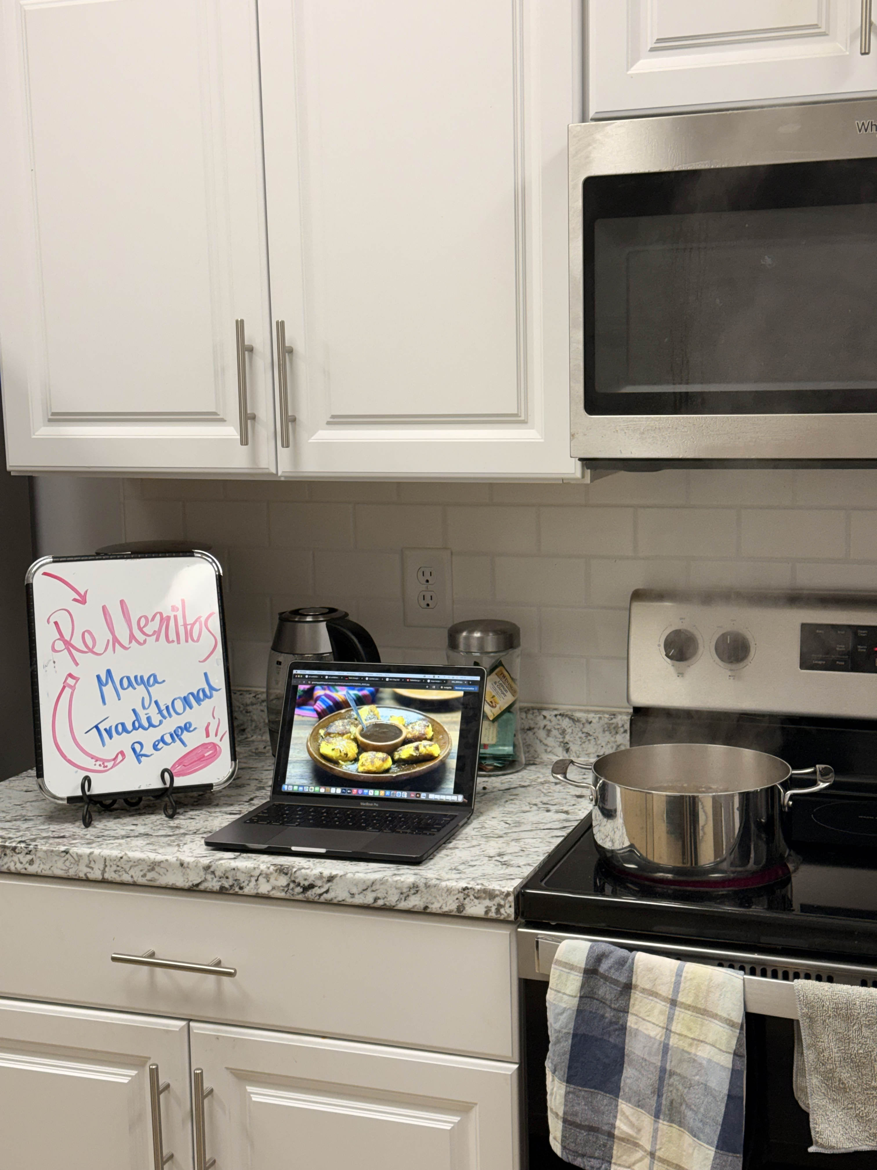 Culinary class at Trinity Prep
