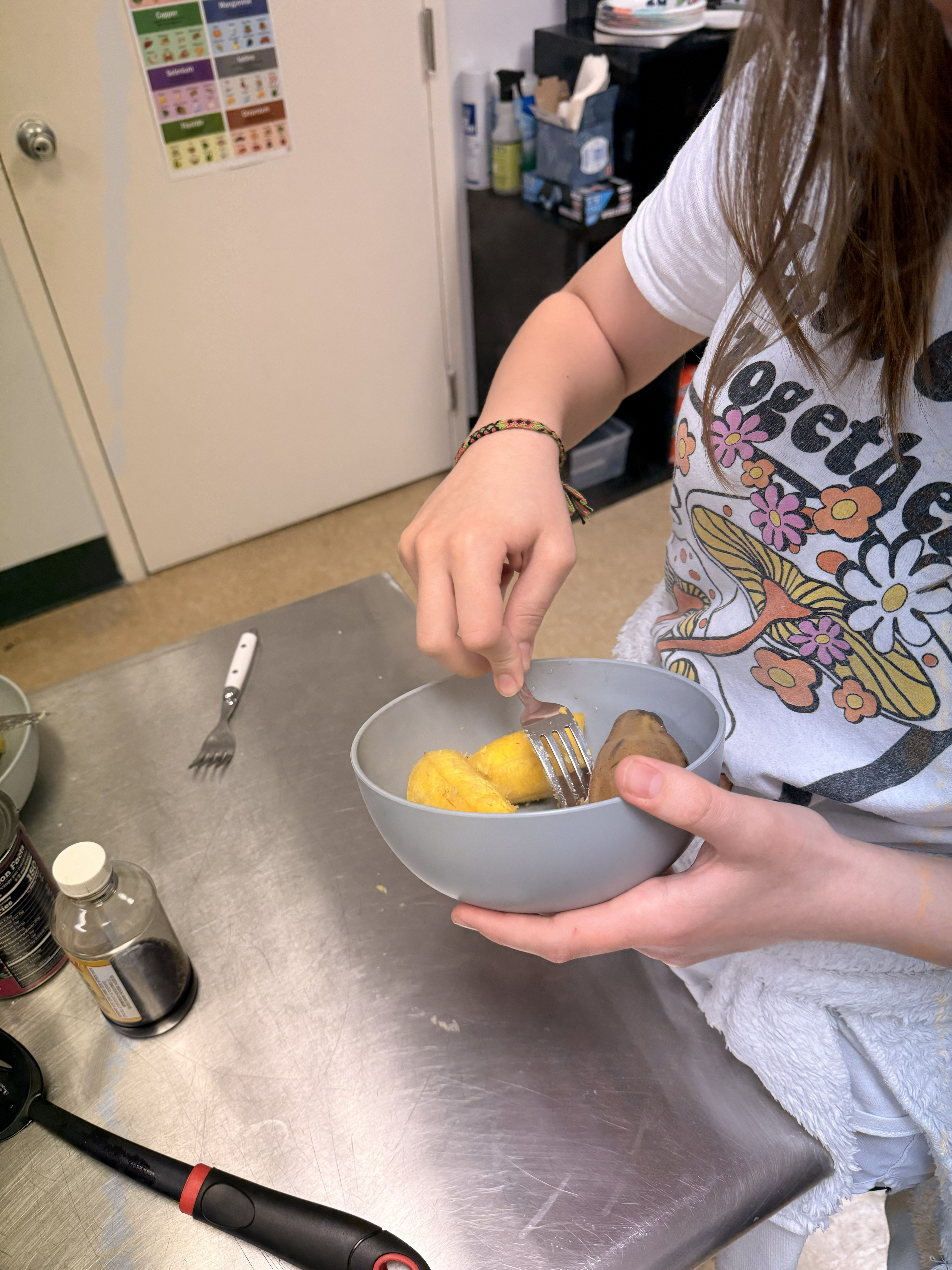 Culinary class at Trinity Prep